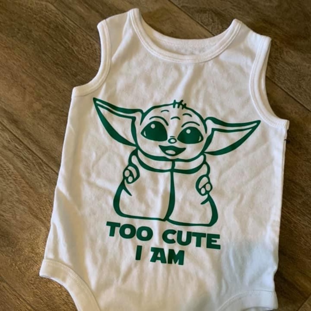 Yoda onesie